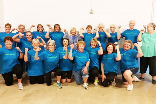 Monroe county class poses for photo as a group